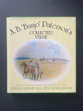 Load image into Gallery viewer, A. B. "Banjo" Paterson's Collected Verse by A. B. Paterson: photo of the front cover which shows minor scuff marks along the edges of the dust jacket.