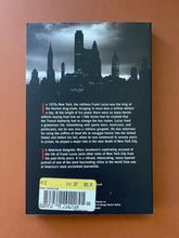 Load image into Gallery viewer, American Gangster-And Other Tales of New York by Mark Jacobson: photo of the back cover which shows very minor scuff marks along the edges.