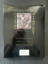 Load image into Gallery viewer, An Introduction to Viking Mythology by John Grant: photo of the back cover which shows scuff marks along the edges of the dust jacket, and a small, 8mm, tear on the top-left corner.
