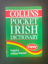 Load image into Gallery viewer, Collins Pocket Irish Dictionary by Various Authors: photo of the front cover.