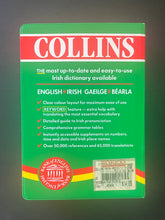 Load image into Gallery viewer, Collins Pocket Irish Dictionary by Various Authors: photo of the back cover.
