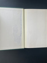 Load image into Gallery viewer, Enderby's Dark Lady or No End to Enderby by Anthony Burgess: photo of the inside of the front cover which shows strips of the top layer that have been peeled off.