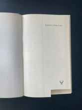 Load image into Gallery viewer, Enderby's Dark Lady or No End to Enderby by Anthony Burgess: photo of page 3 which has a small rectangular piece cut out at the bottom of the page.
