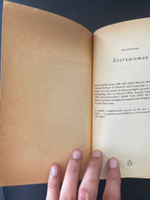 Load image into Gallery viewer, Everywoman-A Gynaecological Guide for Life by Derek Llewellyn-Jones: photo of the inside of the front cover which shows significant discolouring. (The inside of the back cover is the same)
