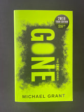 Load image into Gallery viewer, Gone by Michael Grant: stock image of front cover which shows a very, very minor crease on the bottom-right corner.