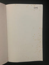 Load image into Gallery viewer, Hitchcock and Selznick by Leonard J. Leff: photo of the first page which shows blotches of discolouring.