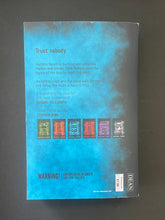 Load image into Gallery viewer, Lies by Michael Grant: photo of the back cover which shows very minor scuff marks along the egdes.