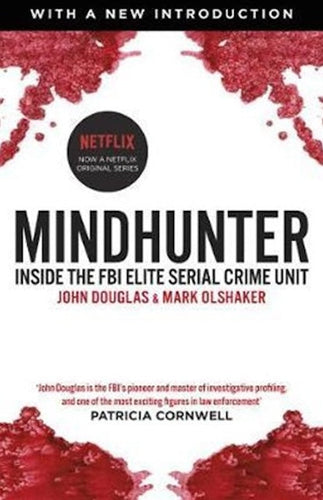 Mindhunter by John Douglas, & Mark Olshaker: stock image of front cover.