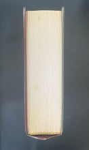 Load image into Gallery viewer, Singer of the Bush by A. B. 'Banjo' Paterson: photo of the book's top-edge which shows tiny specks of discolouring, most of which is only visible on the book's block when book is shut.