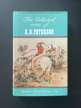 Load image into Gallery viewer, The Collected Verse of A. B. Paterson by A. B. Paterson: photo of the front cover which shows scuff marks along the edges of the dust jacket.