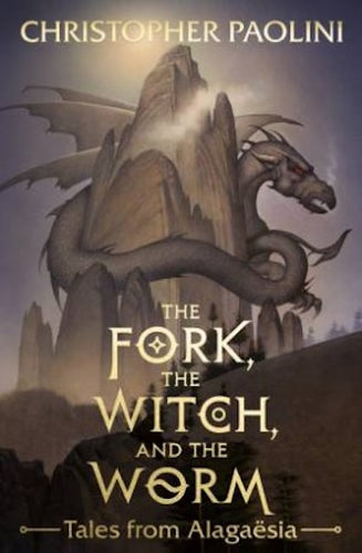 The Fork, The Witch, and the Worm by Christopher Paolini: stock i age of front cover.