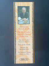 Load image into Gallery viewer, The No. 1 Ladies' Detective Agency Collection by Alexander McCall Smith: photo of the spine of the box.