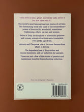 Load image into Gallery viewer, World Famous-True Love Stories by Colin & Sally Wilson: photo of the back cover which shows creasing, scuff marks and scratches.