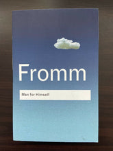 Load image into Gallery viewer, Man for Himself by Erich Fromm:photo of the front cover.