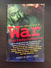Load image into Gallery viewer, The Mammoth Book of War Correspondents by Jon E. Lewis (Paperback, 2001)