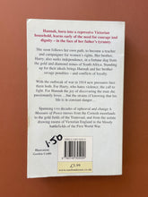 Load image into Gallery viewer, A Measure of Peace by Margaret Graham: photo of the back cover which shows minor scuff marks along the edges, and the number: '1.50' written in black texta.