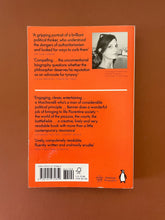 Load image into Gallery viewer, Be Like the Fox by Erica Benner: photo of the back cover which shows minor scuff marks along the edges, and above the book's barcode.