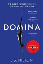 Load image into Gallery viewer, Domina by L. S. Hilton: stock image of front cover.