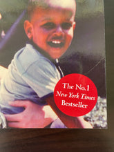 Load image into Gallery viewer, Dreams From My Father by Barack Obama book: photo of a minor scuff mark and obvious creasing on the bottom-right corner of the front cover.