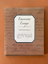 Load image into Gallery viewer, Emersons Essays by Ralph Waldo Emerson: photo of the front cover.