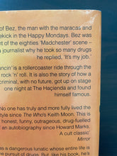 Load image into Gallery viewer, Freaky Dancin' by Bez book: photo of minor creasing on the top-right corner of the back cover.