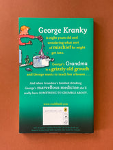 Load image into Gallery viewer, George's Marvellous Medicine by Roald Dahl: photo of the back cover which shows very minor scuff marks along the edges.