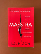 Load image into Gallery viewer, Maestra by L. S. Hilton: photo of the front cover which shows very minor (barely visible) scuff marks along the edges.