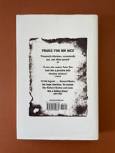 Load image into Gallery viewer, Mr Smiley by Howard Marks: photo of the back cover which shows very minor scuff marks along the edges of the dust jacket.