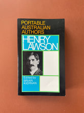 Load image into Gallery viewer, Portable Henry Lawson by Brian Kiernan: photo of the front cover which shows very minor scuff marks and obvious creasing along the edges.