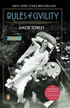 Load image into Gallery viewer, Rules of Civility by Amor Towles: stock image of front cover.