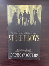 Load image into Gallery viewer, Street Boys by Lorenzo Carcaterra book: photo of the front cover.