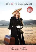 Load image into Gallery viewer, The Dressmaker by Rosalie Ham: stock image of front cover.