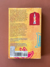 Load image into Gallery viewer, The Kitchen God's Wife by Amy Tan: photo of the back cover which shows scuff marks along the edges, and obvious creasing.