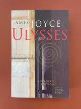 Load image into Gallery viewer, Ulysses by James Joyce: photo of the front cover which shows very minor (barely visible) scuff marks along the edges.
