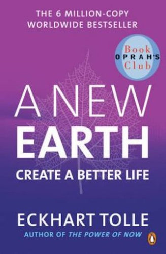 A New Earth-Create a Better Life by Eckhart Tolle: stock image of front cover.