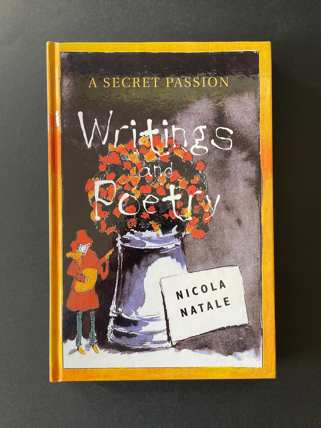 A Secret Passion-Writings and Poetry by Nicola Natale: photo of the front cover.