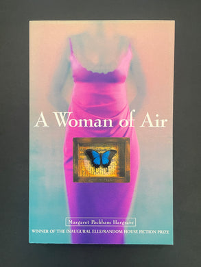 A Woman of Air by Margaret Packham Hargrave: photo of the front cover which shows tiny scuff marks along the edges.