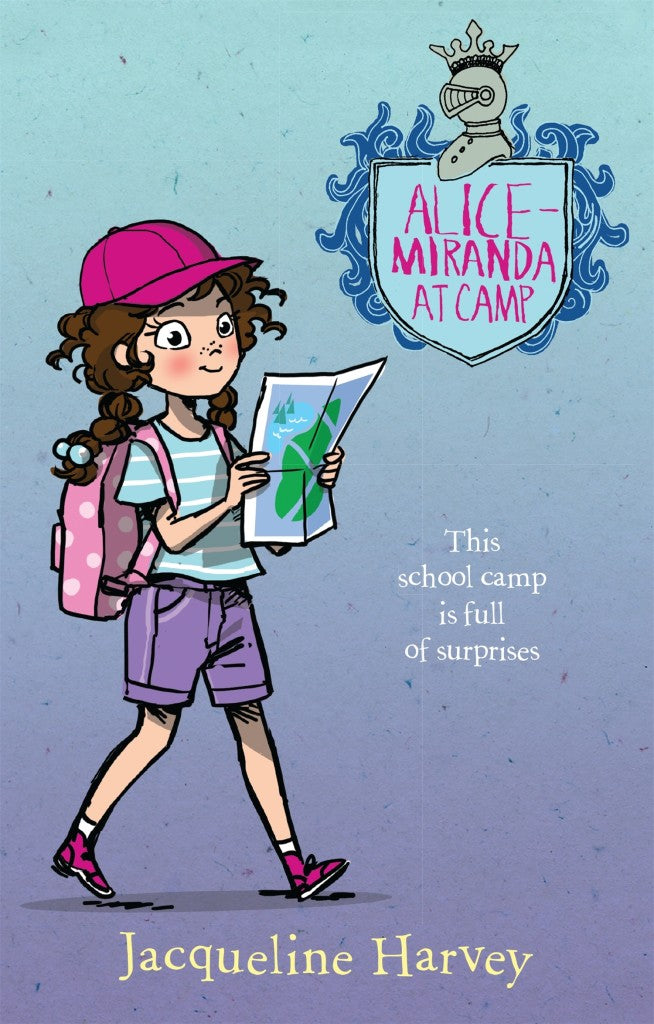 Alice-Miranda at Camp by Jacqueline Harvey: stock image of front cover.