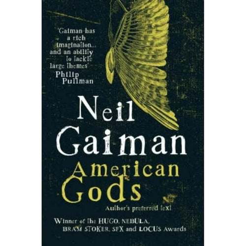 American Gods by Neil Gaiman: stock image of front cover.