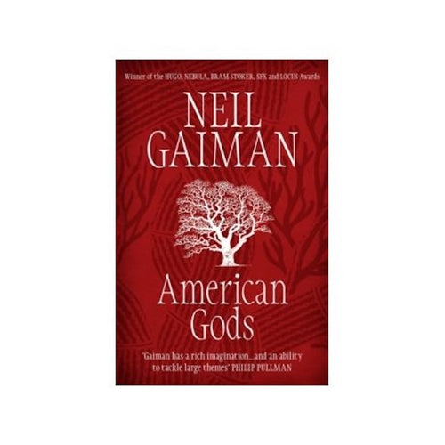 American Gods by Neil Gaiman: stock image of front cover.