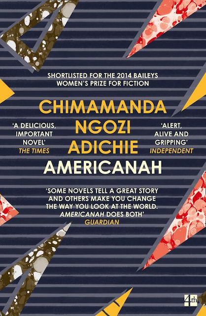 Americanah by Chimamanda Ngozi Adichie: stock image of front cover.
