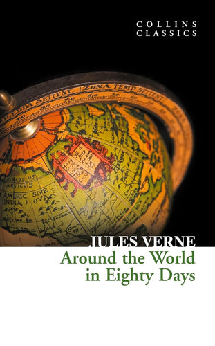 Around the World in Eighty Days by Jules Verne: stock image of front cover.