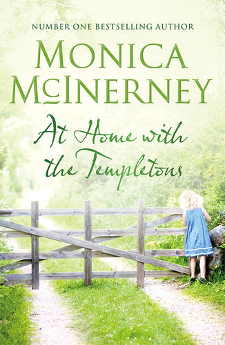 At Home with the Templetons by Monica McInerney: stock image of front cover.