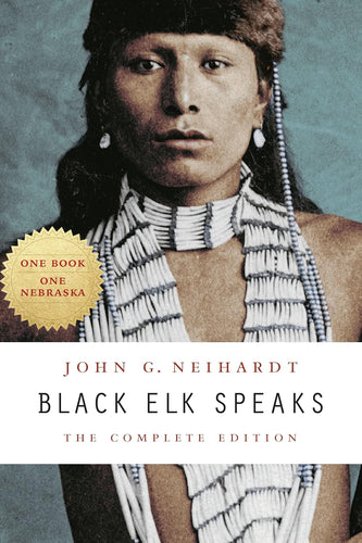 Black Elk Speaks by John G. Neihardt: stock image of front cover.