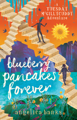 Blueberry Pancakes Forever by Angelica Banks: stock image of front cover.