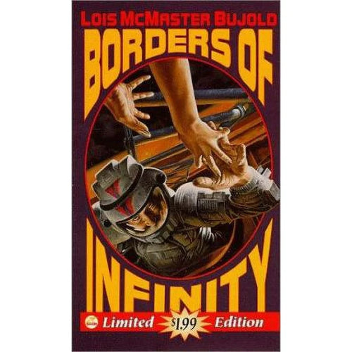 Borders of Infinity by Lois McMaster Bujold: stock image of front cover.