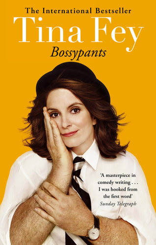 Bossypants by Tina Fey: stock image of front cover.