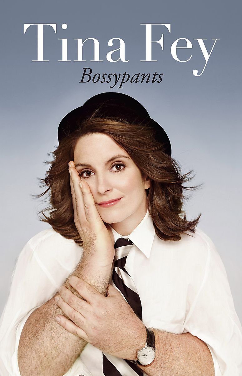 Bossypants by Tina Fey: stock image of front cover.