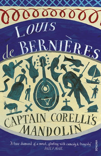 Captain Corelli's Mandolin by Louis de Bernieres: stock image of front cover.