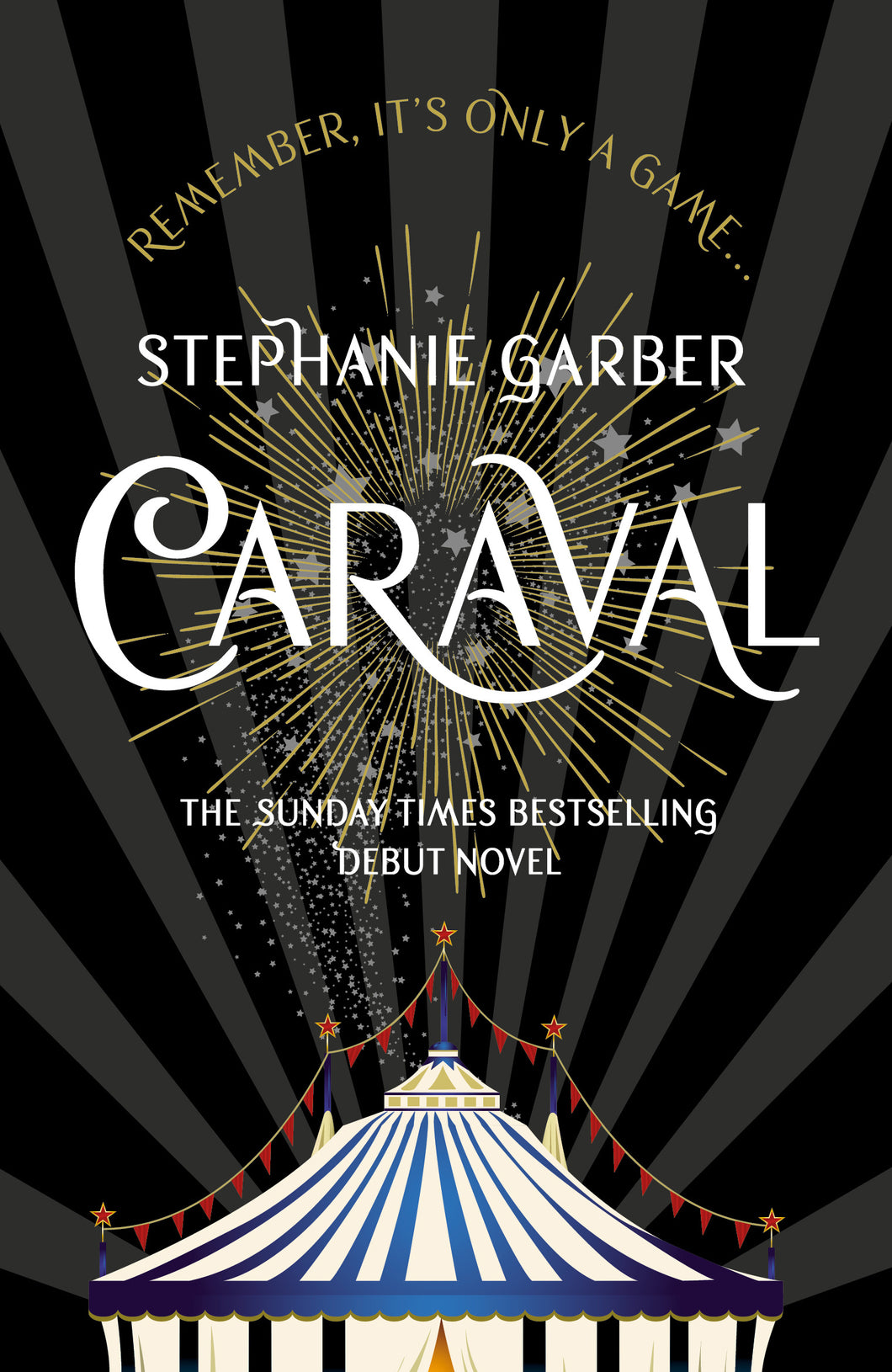 Caraval by Stephanie Garber: stock image of front cover.